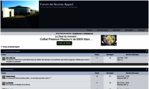 Nicolasappert.forumactif.com thumbnail