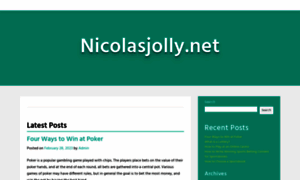 Nicolasjolly.net thumbnail