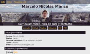 Nicolasmanso.com.ar thumbnail