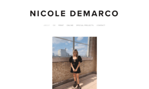 Nicoledemarco.net thumbnail