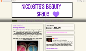 Nicolettasbeautyspace.blogspot.com thumbnail