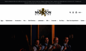 Nicolsonkiltmakers.com thumbnail