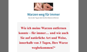 Nie-mehr-warzen.de thumbnail