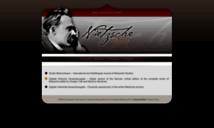 Nietzschesource.org thumbnail