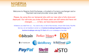 Nigeriagoldexchange.com thumbnail