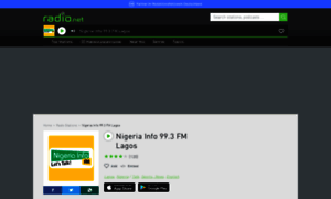 Nigeriainfofmlagos.radio.net thumbnail