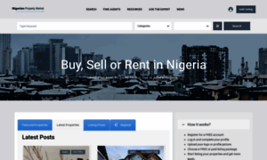 Nigerianpropertymarket.com thumbnail