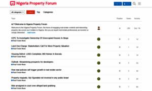 Nigeriapropertyforum.com thumbnail