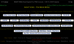 Nightkinghost.com thumbnail