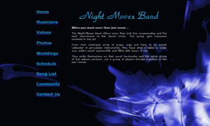 Nightmovesband.com thumbnail