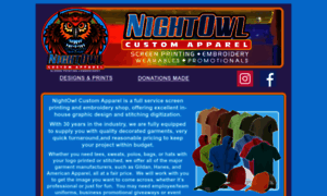 Nightowlcustomapparel.com thumbnail