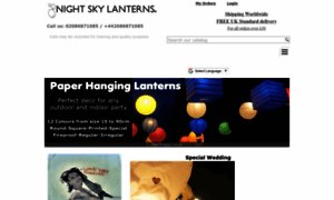 Nightskylanterns.co.uk thumbnail