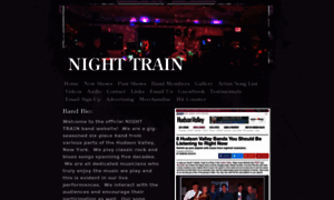 Nighttrainband.net thumbnail