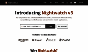 Nightwatchjs.org thumbnail