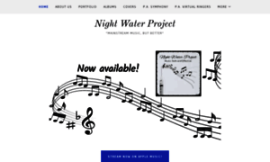 Nightwaterproject.com thumbnail