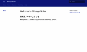 Nihongonotes.com thumbnail