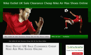 Nikeairmaxsale.1minutesite.co.uk thumbnail