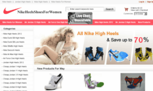 Nikeheelsshoesforwomen.net thumbnail