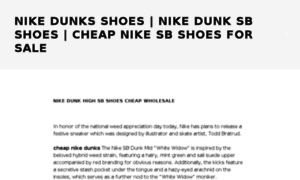 Nikesdunksb.com thumbnail