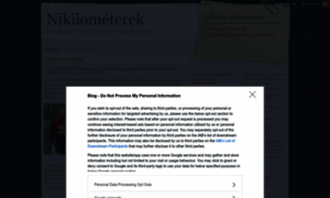 Nikilometerek.blog.hu thumbnail