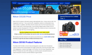 Nikond5100prices.org thumbnail