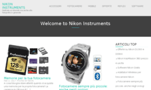 Nikoninstruments.it thumbnail