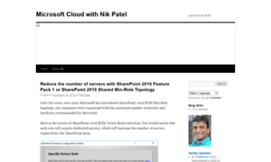 Nikspatel.wordpress.com thumbnail