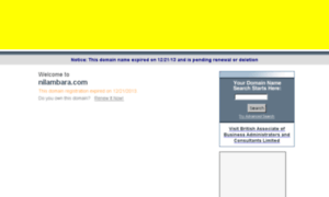Nilambara.com thumbnail