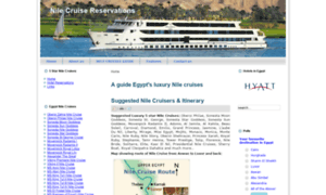 Nilecruise-reservations.com thumbnail