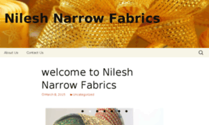 Nileshnarrowfabrics.com thumbnail