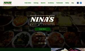 Ninasdeliandcatering.com thumbnail