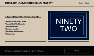 Ninetytwo.shop thumbnail