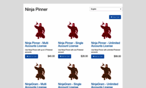 Ninja-pinner.dpdcart.com thumbnail