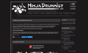 Ninjadrummist.com thumbnail