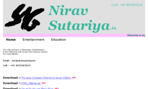 Niravsutariya.in thumbnail