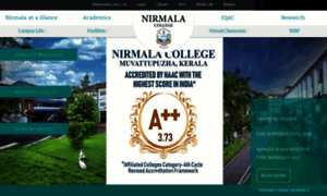 Nirmalacollege.ac.in thumbnail