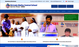 Nirmalamatha.edu.in thumbnail