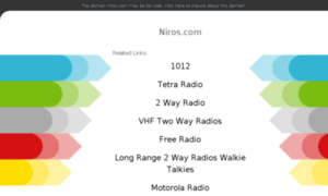 Niros.com thumbnail