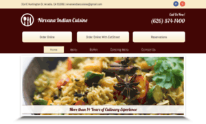 Nirvanarestaurant.org thumbnail