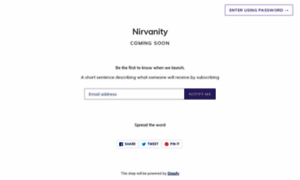 Nirvanity.co thumbnail