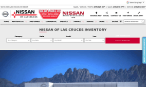 Nissanoflascruces.com thumbnail