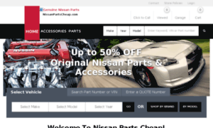 Nissanpartscheap.com thumbnail