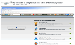 Nitroteamhakers.myteamtoolbar.com thumbnail