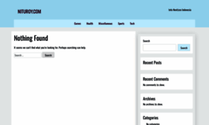 Nituroy.com thumbnail