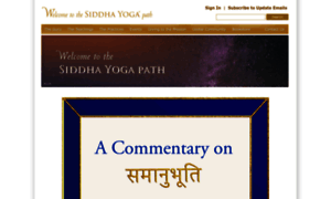 Nityananda.org thumbnail