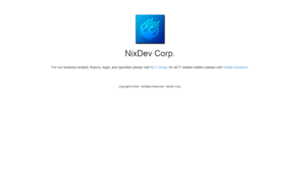 Nix-dev.com thumbnail