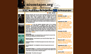 Nixontapes.org thumbnail