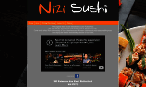 Nizisushirutherford.com thumbnail