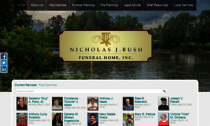 Njbushfuneralhome.com thumbnail