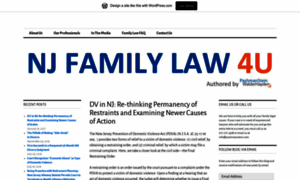 Njfamilylaw4ublog.wordpress.com thumbnail